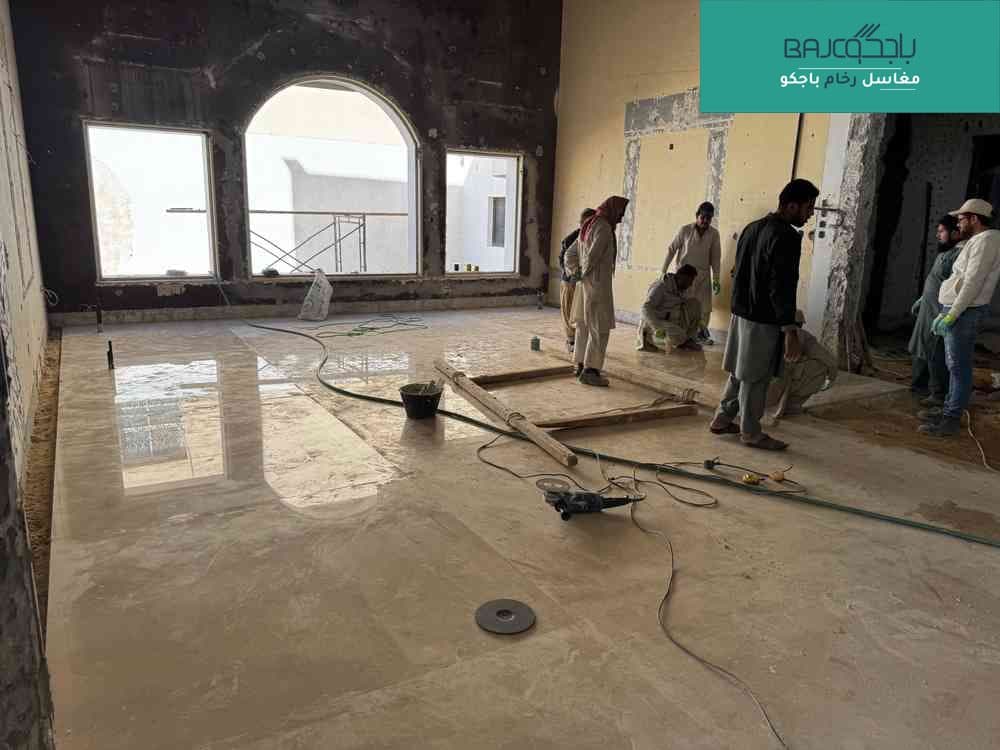 رخام كريم مارفل الواح 