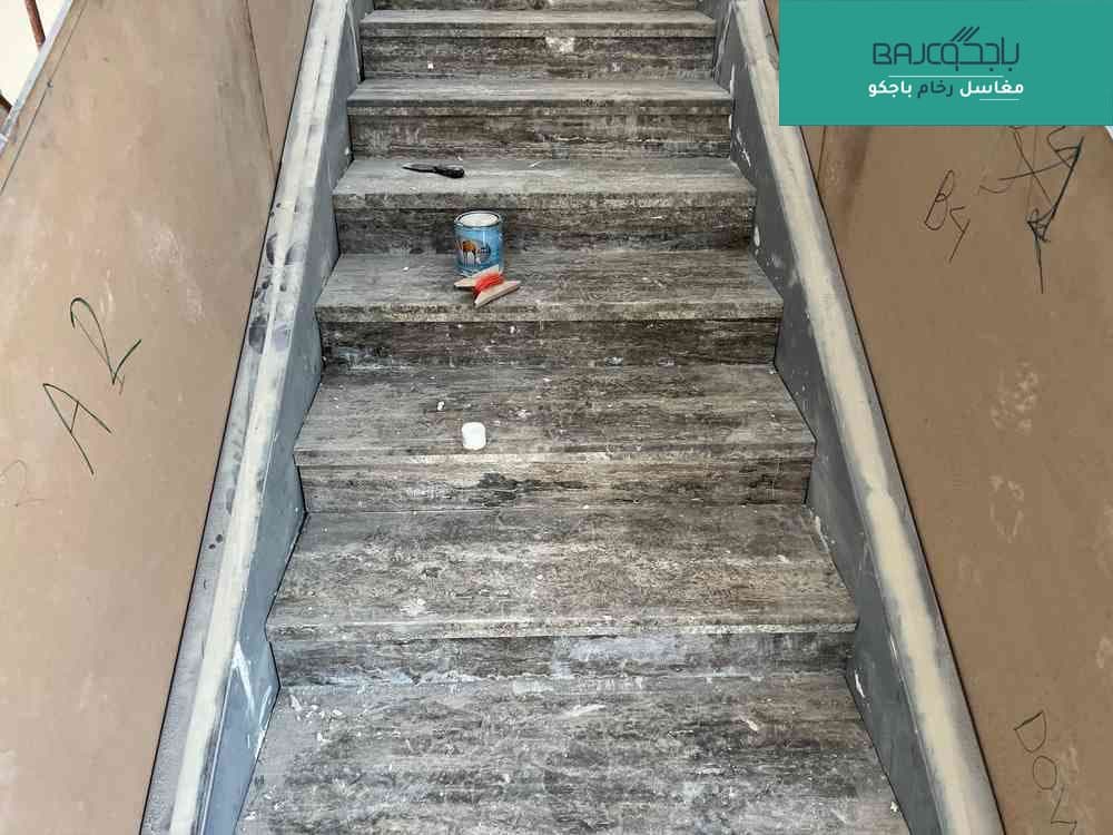 درج رخام ترافنتينو سيلفر