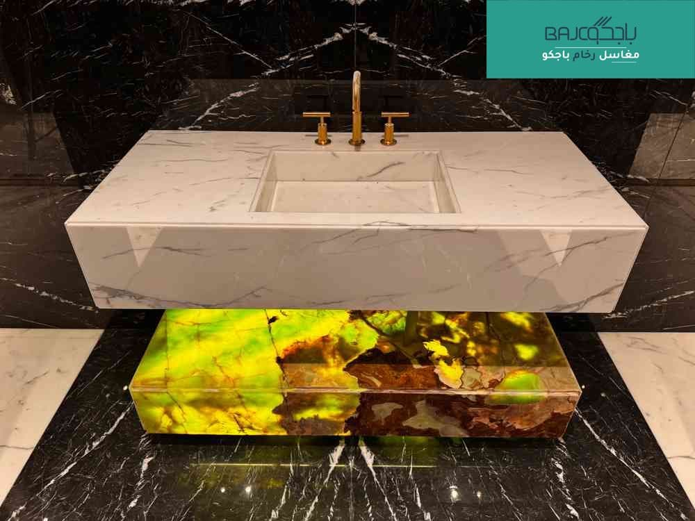 مغسلة رخام اونيكس وستتواريو 