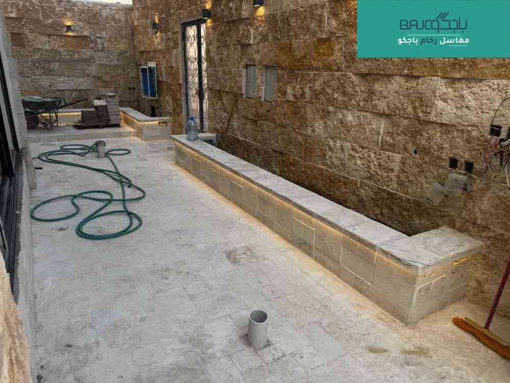تركيب حجر وجه الجبل 