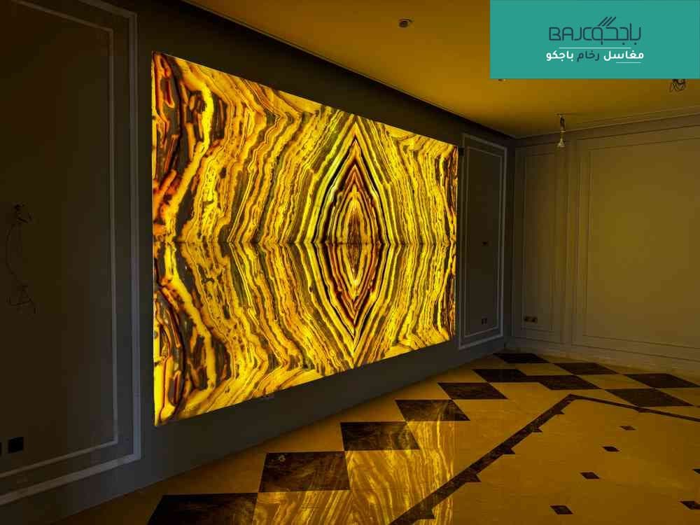 لوحة جدارية رخام اونيكس