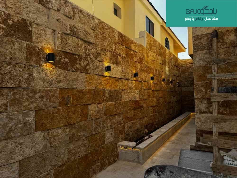 تركيب حجر وجه الجبل 