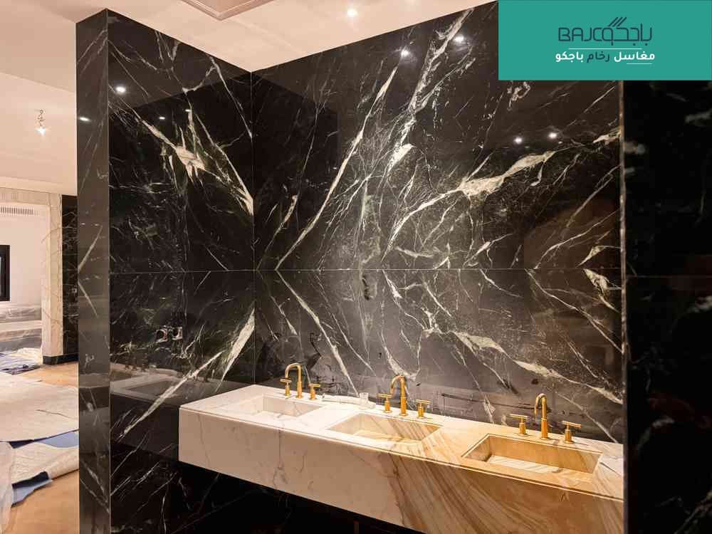 مغسلة رخام كالاكتا جولد