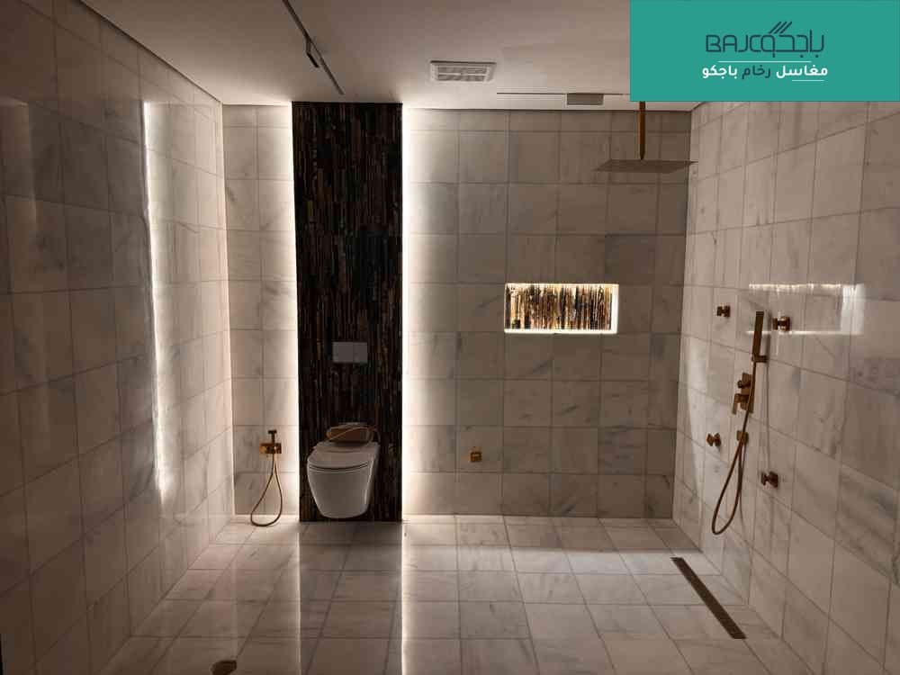 مشروع توريد وتركيب الرخام في فيلا خاصة - الرياض، حي العليا